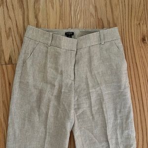 J Crew City Fit Women’s Linen Pants